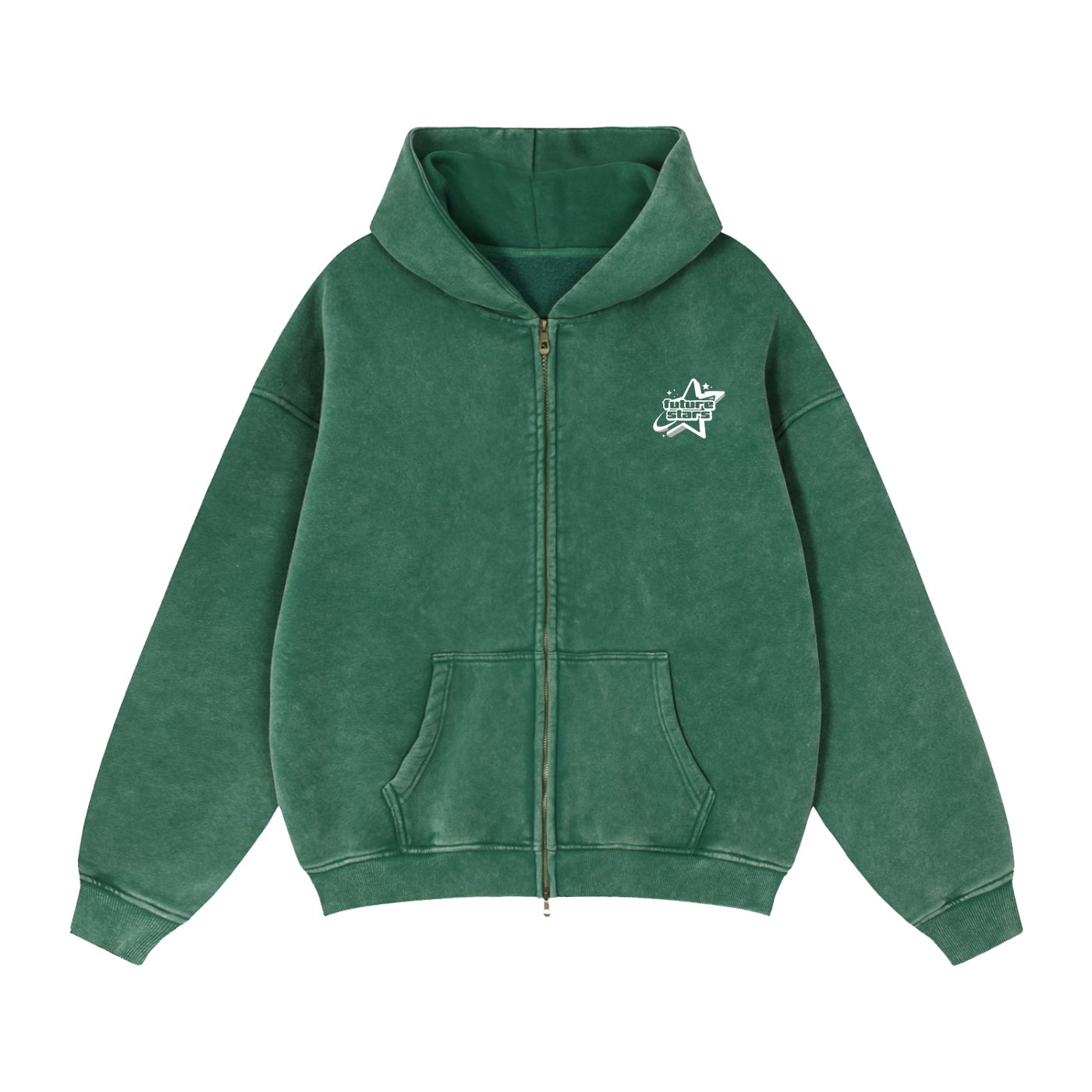 Future Stars Cotton Zip Up Sweater