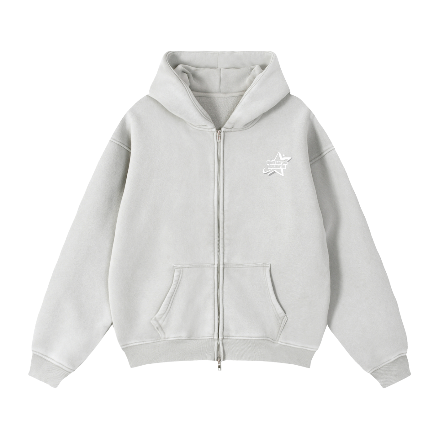 Future Stars Cotton Zip Up Sweater