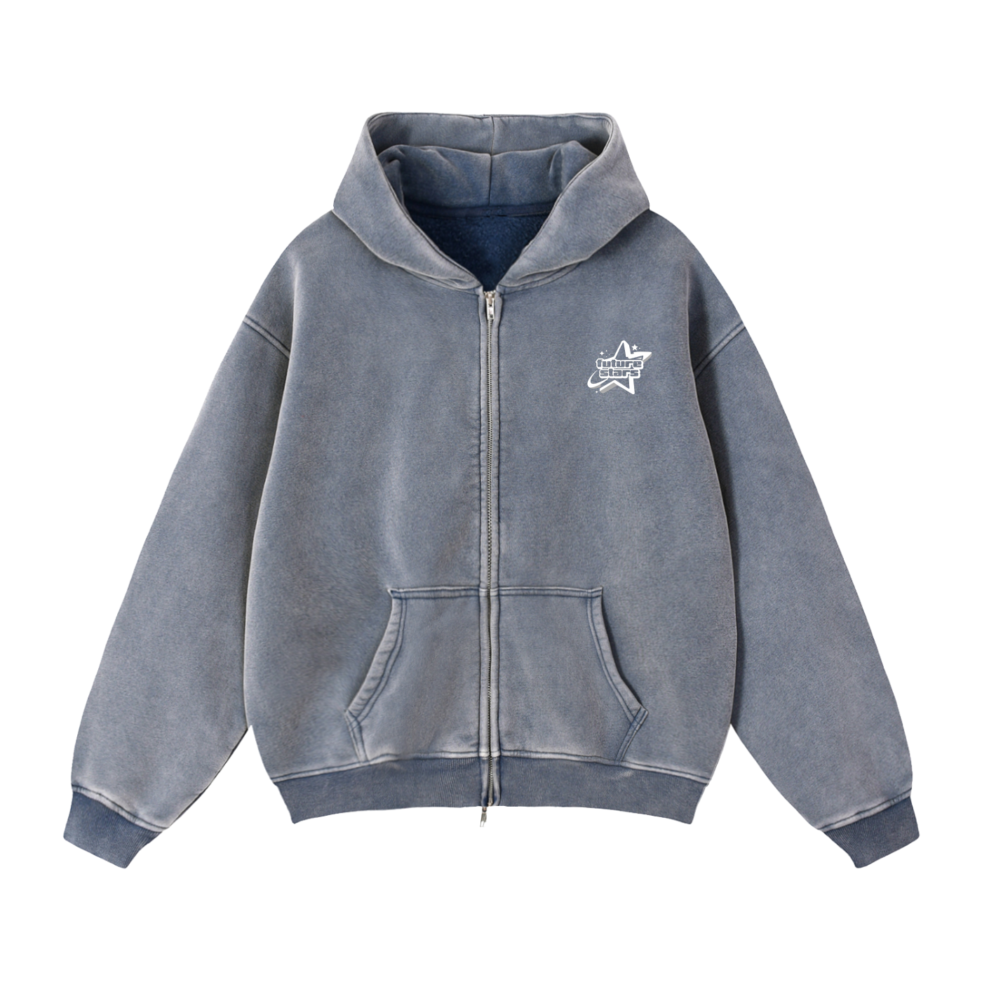 Future Stars Cotton Zip Up Sweater